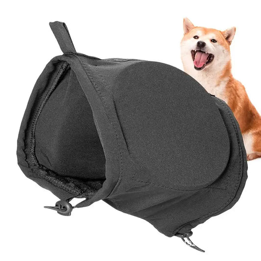 THRIXINE pet hearing protection for dogs in black, designed for comfort and noise reduction