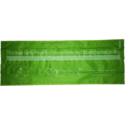 Pet Life ÂŽ 'Compostable' 100% Recyclable and Biodegradable Eco-Friendly Pet Cat Dog Waste Bags from Thermoplastic Starch