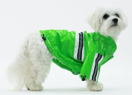 Dog Raincoat Reflective Waterproof Adjustable 0.4 Lbs Pet Life 🌧️