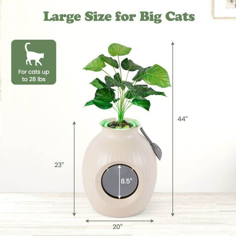 Purrfect Pet Kingdom Pet Odor Eliminating Litter Box 🚀 Purrfect Pet Kingdom