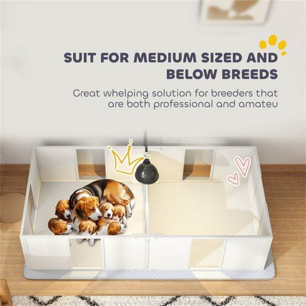 Purrfect Pet Kingdom Pet Playpen for Small Dogs Purrfect Pet Kingdom