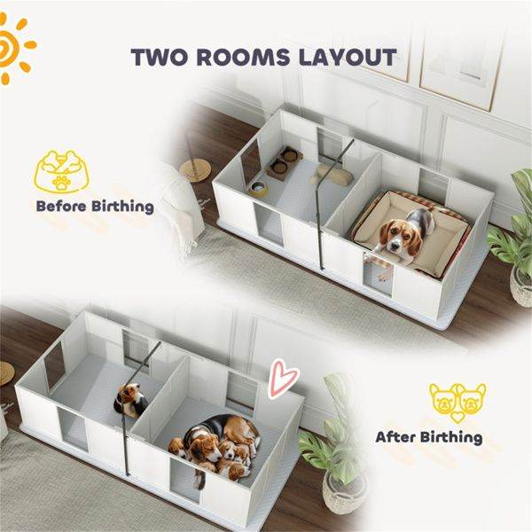 Purrfect Pet Kingdom Pet Playpen for Small Dogs Purrfect Pet Kingdom