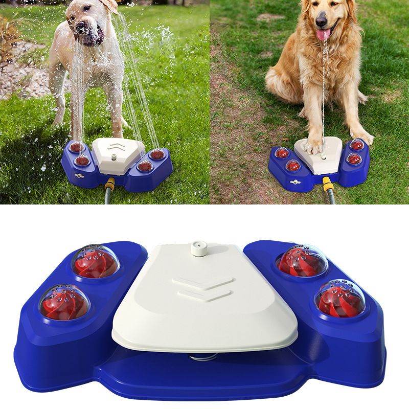 Purrfect Pet Kingdom Pet Water Fountain for Large Dogs Blue Purrfect Pet Kingdom