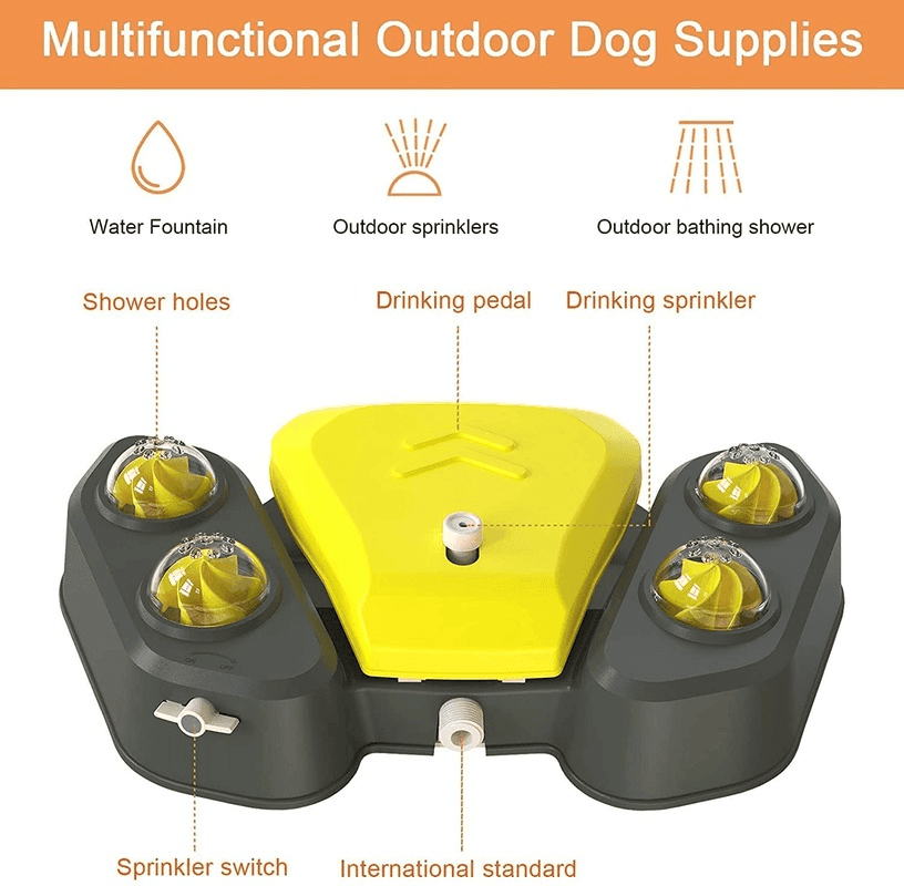 Purrfect Pet Kingdom Pet Water Fountain for Large Dogs Purrfect Pet Kingdom
