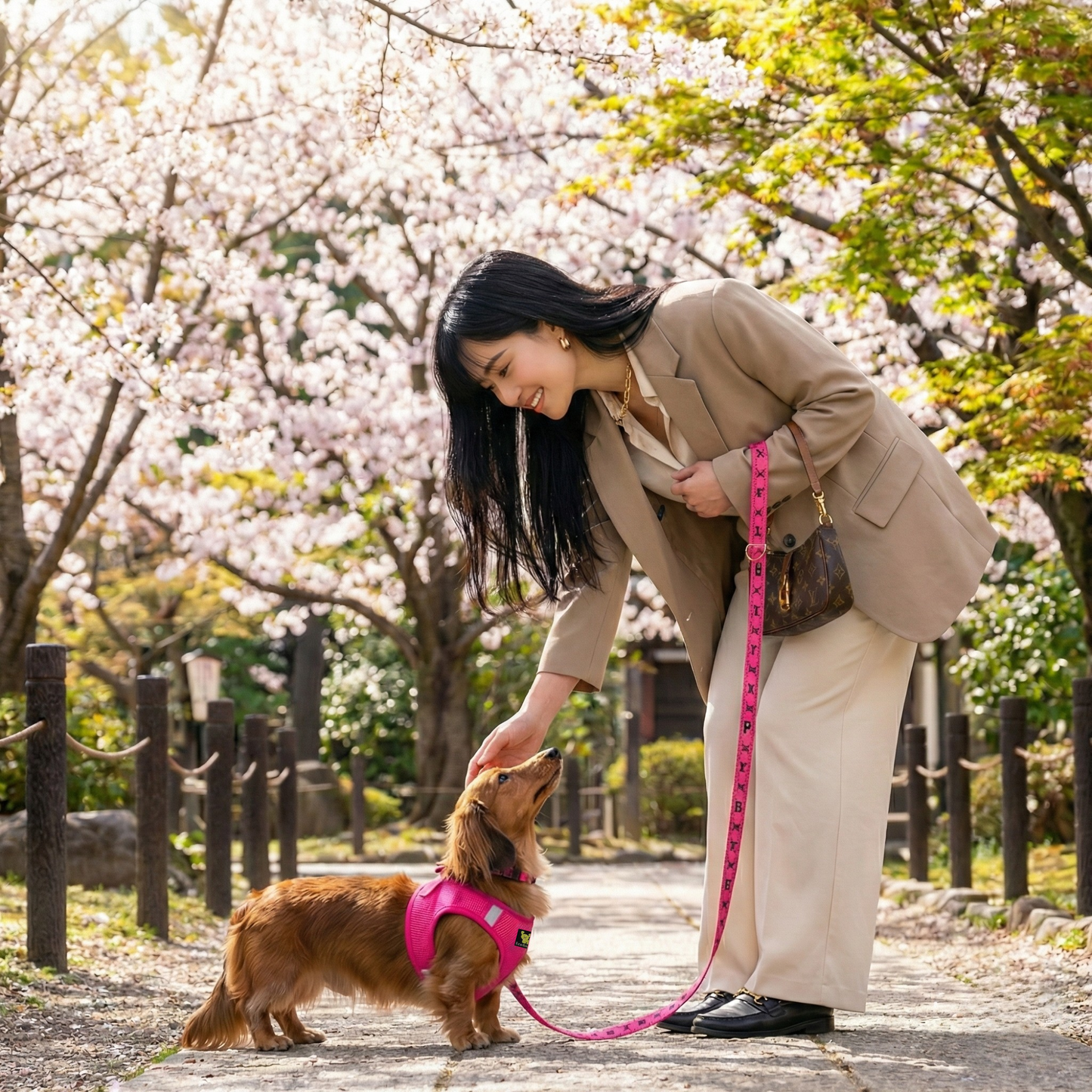 Dog Leash Pink Leash by EcoBark Padded Comfort Grip Leash - gallery product image for dog leash