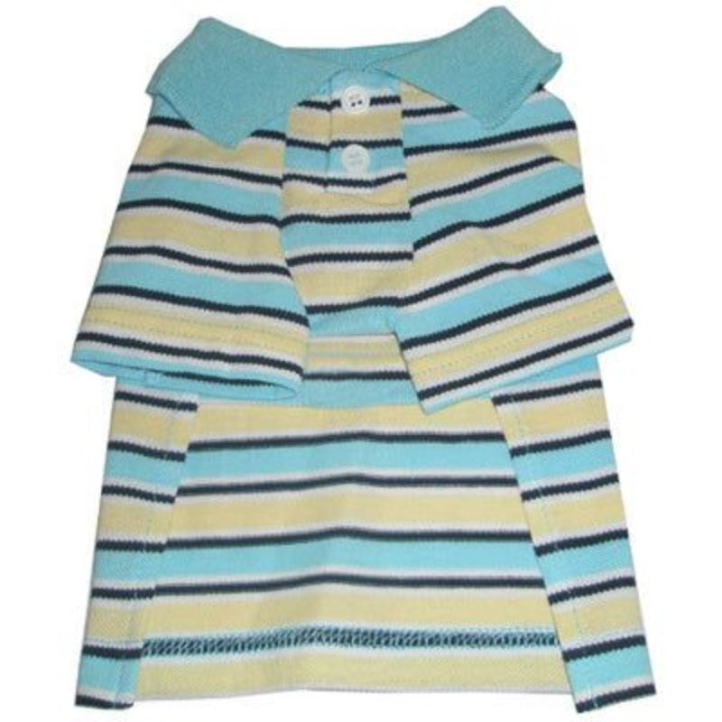 Aaron Polo Pet Shirt with Stripes
