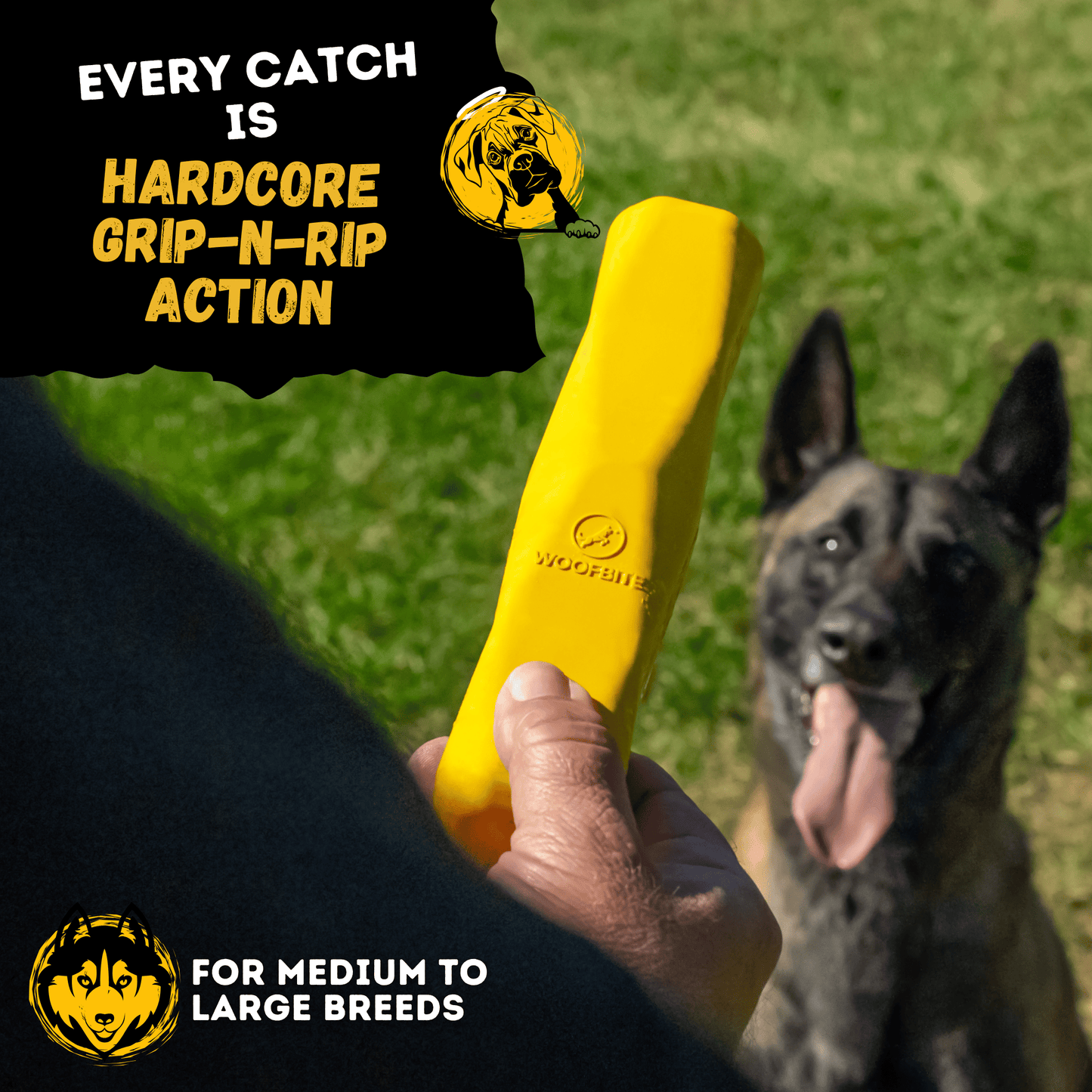 Dog Chew Toy Heavy Duty Power Stick ๐ช