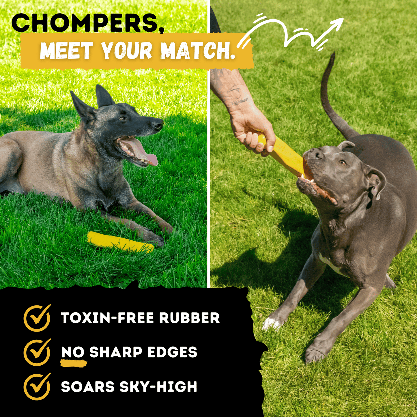 Dog Chew Toy Heavy Duty Power Stick ๐ช