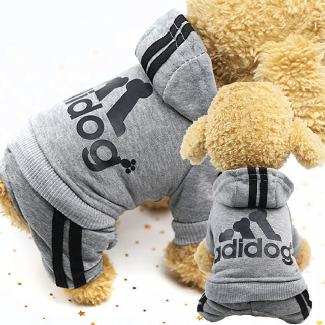 Dog Hoodie Adidog Small Medium Dogs Sporty Style đ