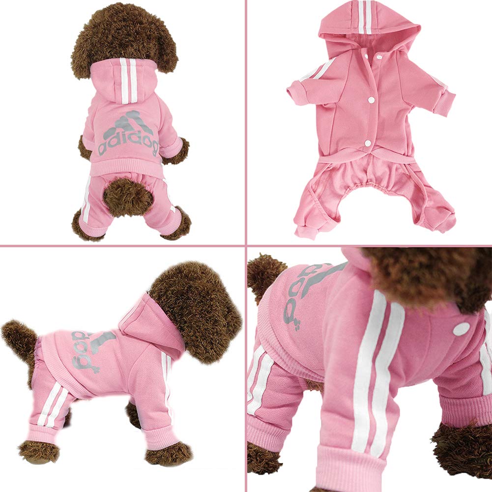 Dog Hoodie Adidog Small Medium Dogs Sporty Style đ