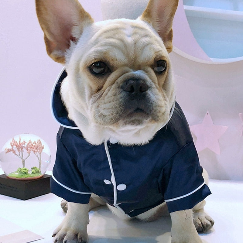 Dog Pajamas Silk Soft Luxury Pet Sleepwear 🦆