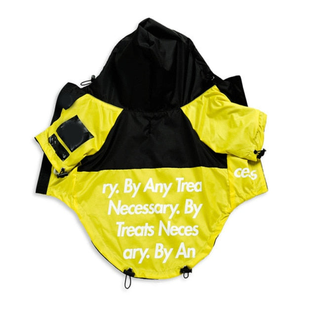 Dog Raincoat Waterproof The Dog Face Design ☔