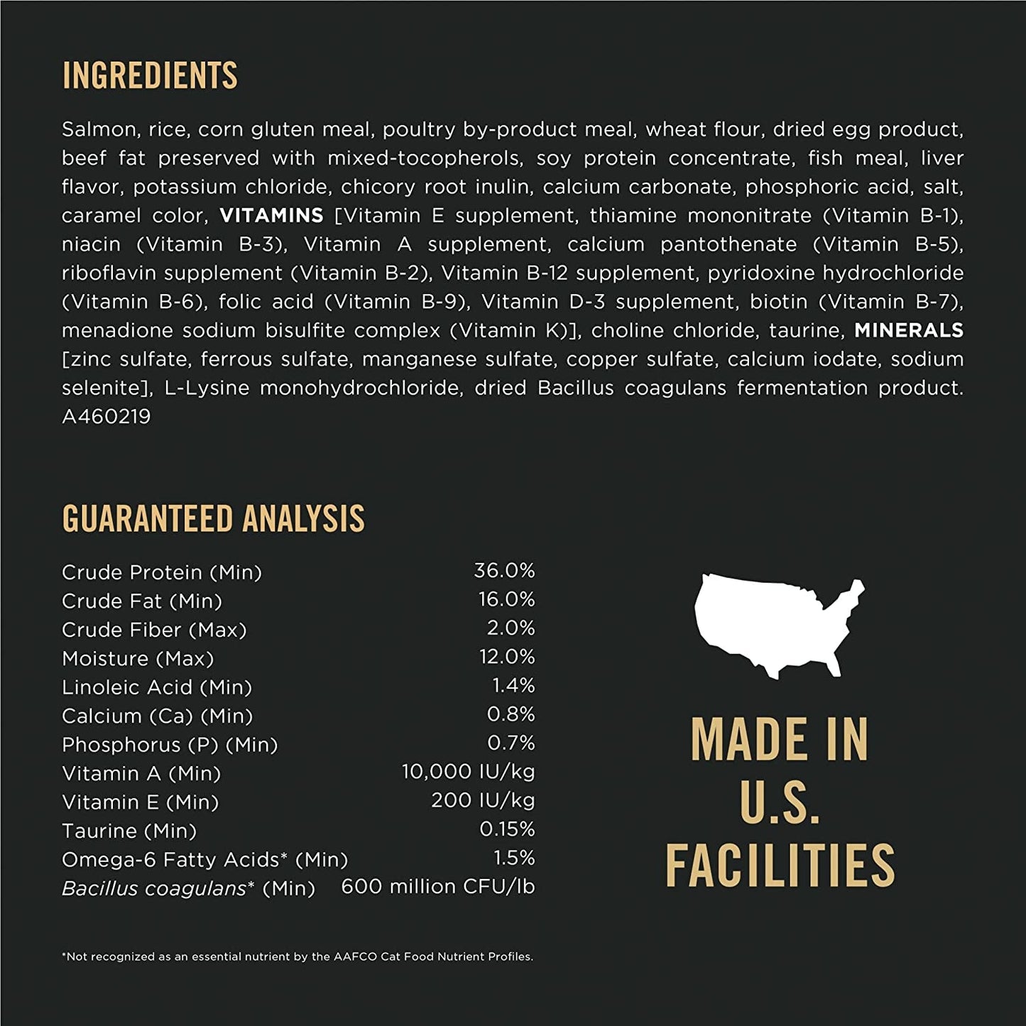 Premium Salmon Recipe Cat Food for Sensitive Cats, featuring the best cat food for sensitive cats