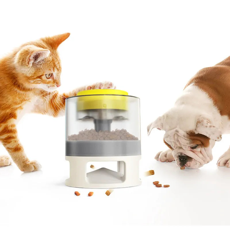 Purrfect Pet Kingdom - Cat Toys-Interactive Slow Feeder Treat Dispenser Puzzle Toy - Toys