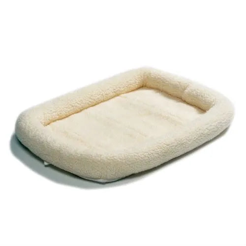 Purrfect Pet Kingdom® - Royal Throne Orthopedic Memory Foam Sheepskin Dog Bed Large - Dog Beds