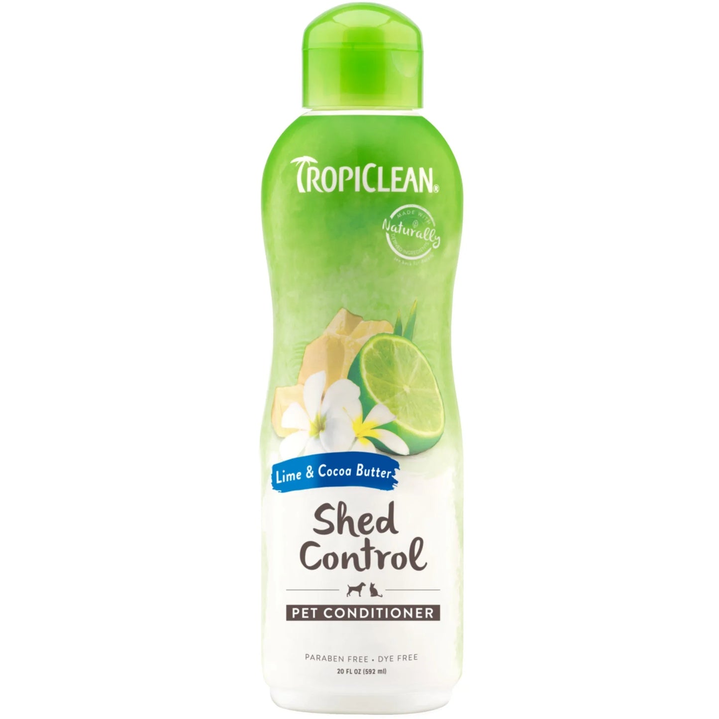 Purrfect Pet Kingdom® - Tropiclean Lime and Cocoa Butter Pet Conditioner (20oz) - Dog Conditioner
