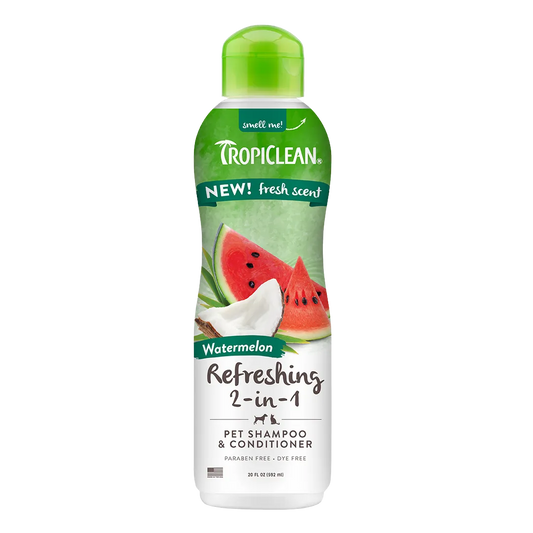 Purrfect Pet Kingdom® - Tropiclean Watermelon Refreshing Dog Shampoo (20oz) - Shampoo