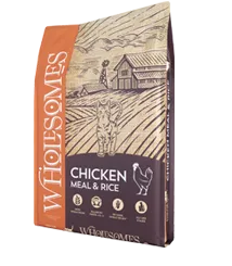 Purrfect Pet Kingdom® - Wholesomes Chicken Meal and Rice Cat Food (15lb) - Dry Cat Food