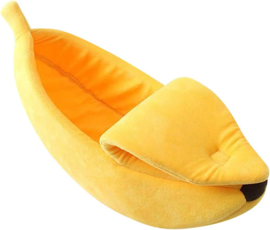 longjunjunfashion Banana Pet Bed Cute Funny Banana Bed
