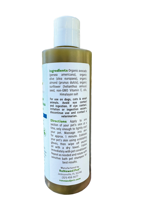ReNewedPet Waterless Shampoo for Sphynx Cats with Natural Ingredients for Gentle Cleaning