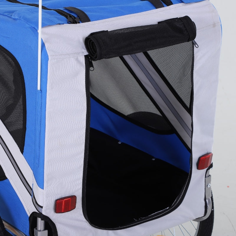 Bike Trailer Cargo Cart for Dogs and Pets - Purrfect Pet Kingdom