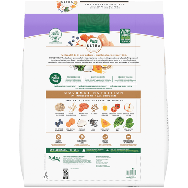 Nutro Ultra Adult Dry Dog Food (30lb) - Nutro Natural Choice Dry Dog Food - The Family Pet