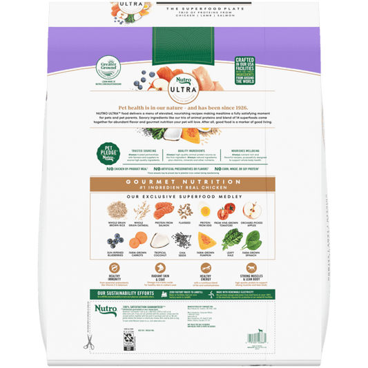 Nutro Ultra Adult Dry Dog Food (30lb) - Nutro Natural Choice Dry Dog Food - The Family Pet