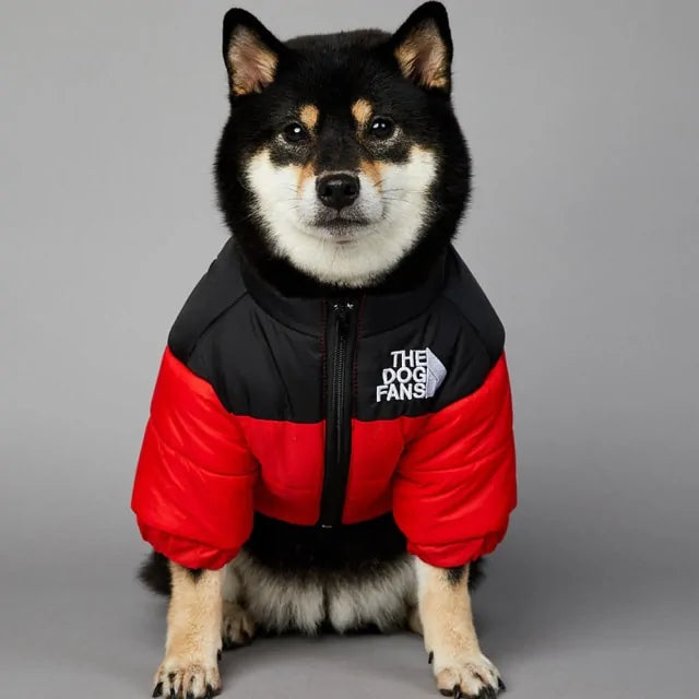 Dog Winter Jacket Luxury Waterproof Insulated 🧥
