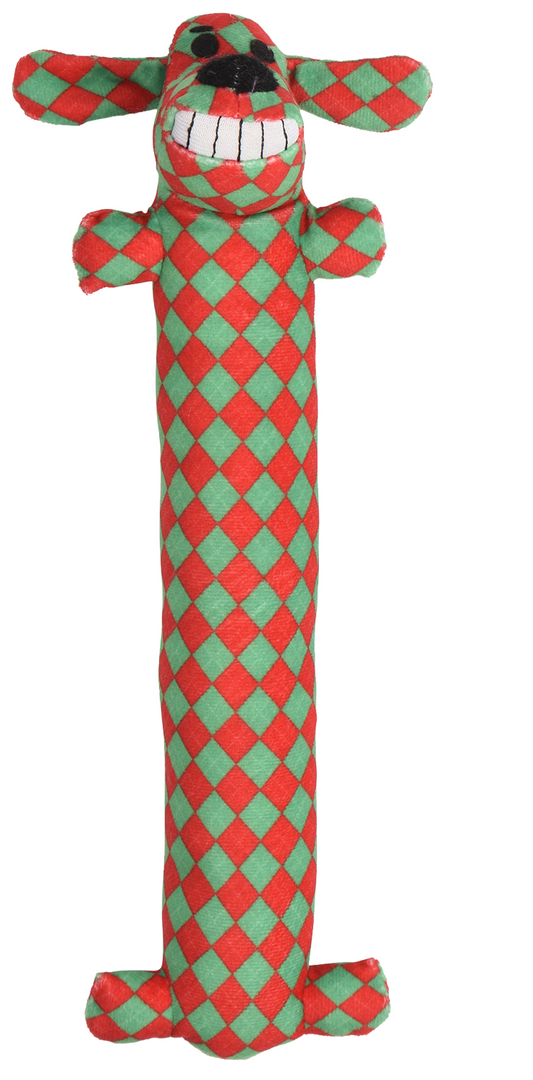 Multipet  Loofa Dog® Christmas Assortment 12" - Christmas/Holidays - The Family Pet