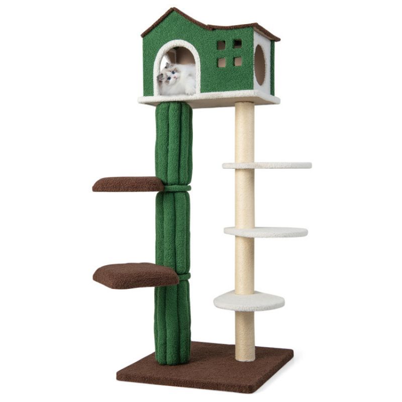 Purrfect Pet Kingdom Safe Indoor Cat Playground Tower Purrfect Pet Kingdom