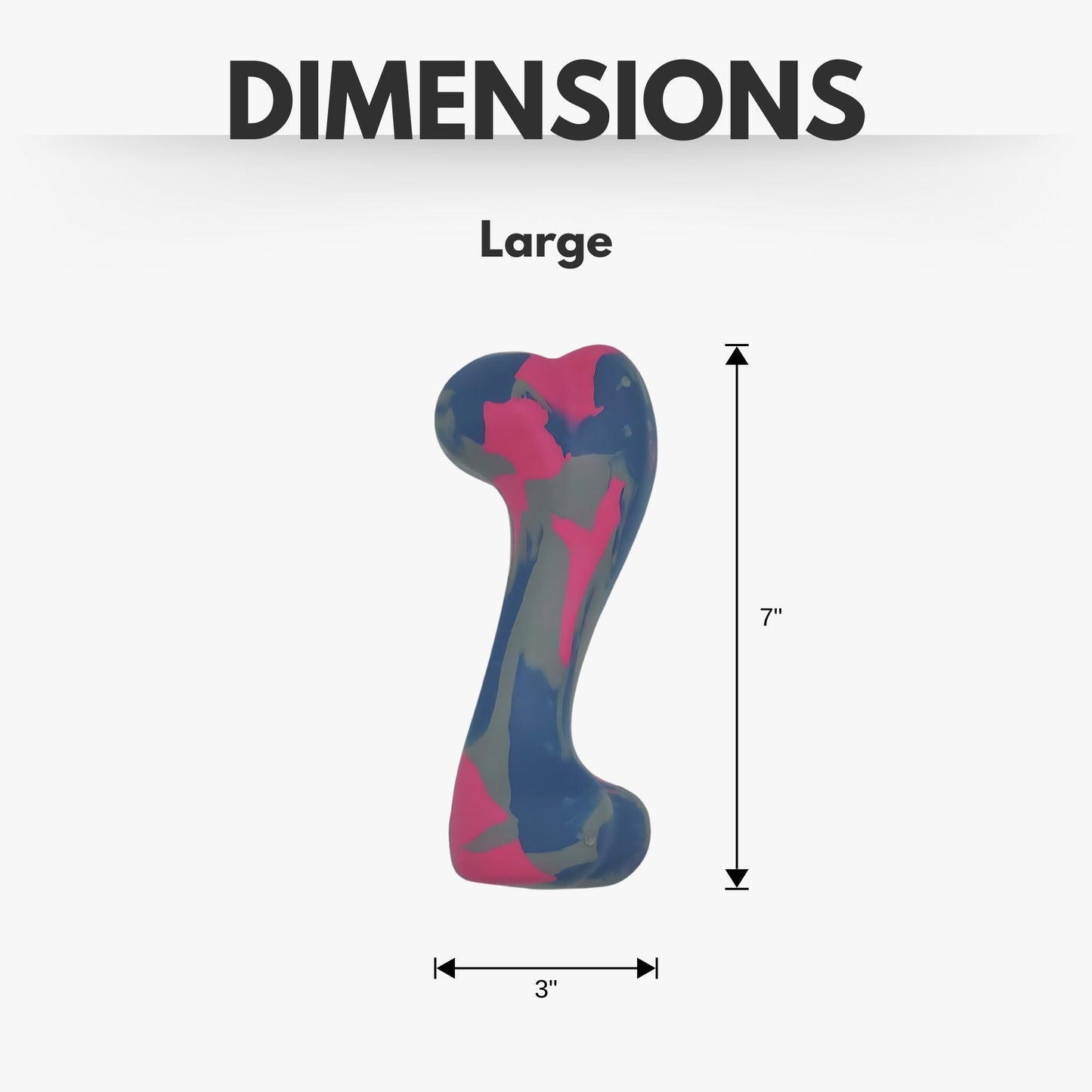 Purrfect Pet Kingdom safe interactive dog bone in vibrant colors, ideal for playful dogs and safe chewing