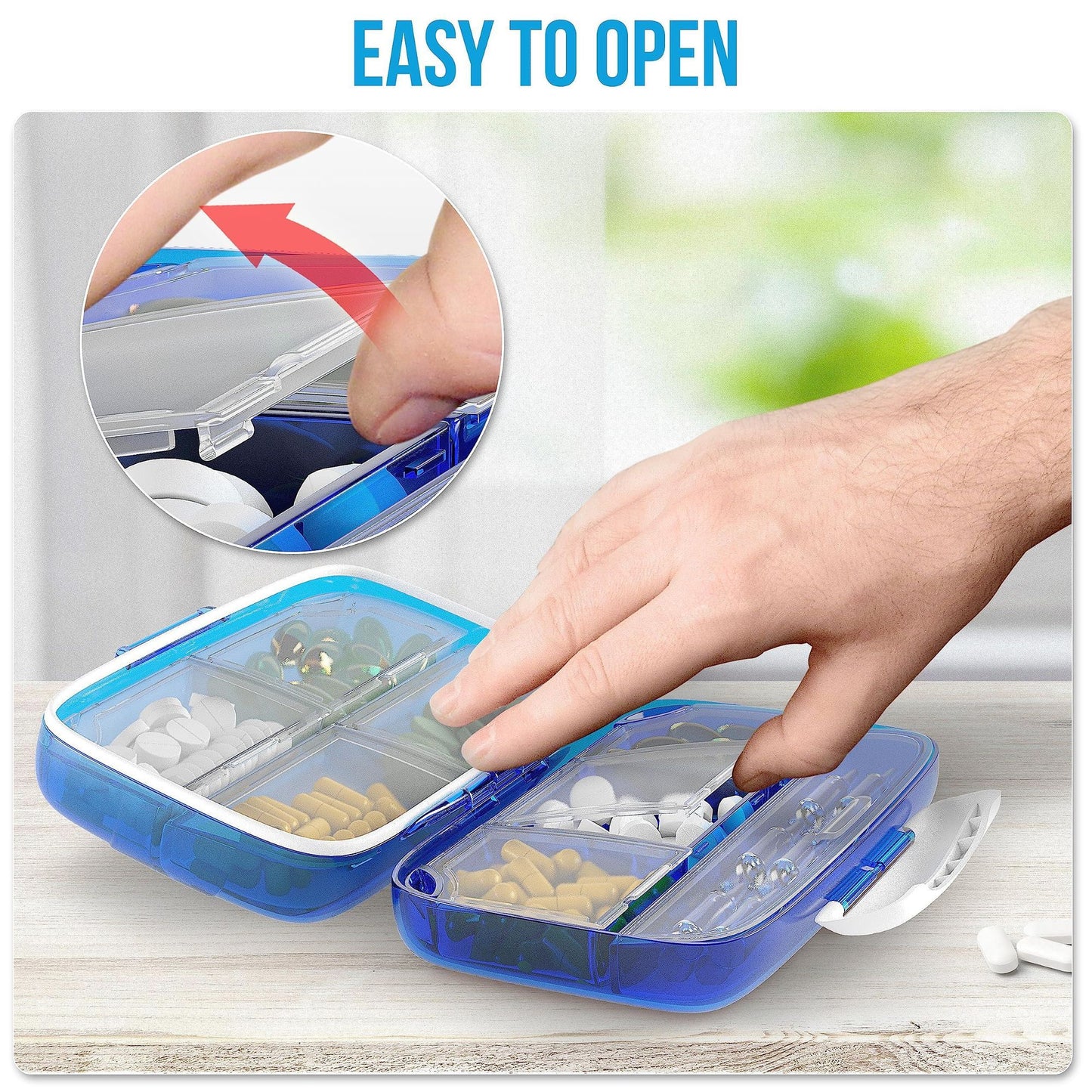 Purrfect Pet Kingdom Pet Medication Dispenser Case Purrfect Pet Kingdom