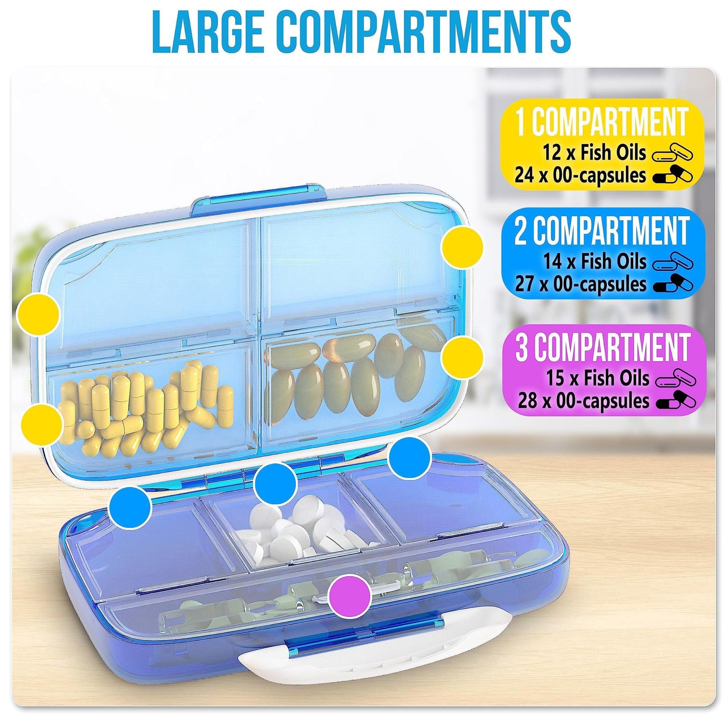 Purrfect Pet Kingdom Pet Medication Dispenser Case Purrfect Pet Kingdom