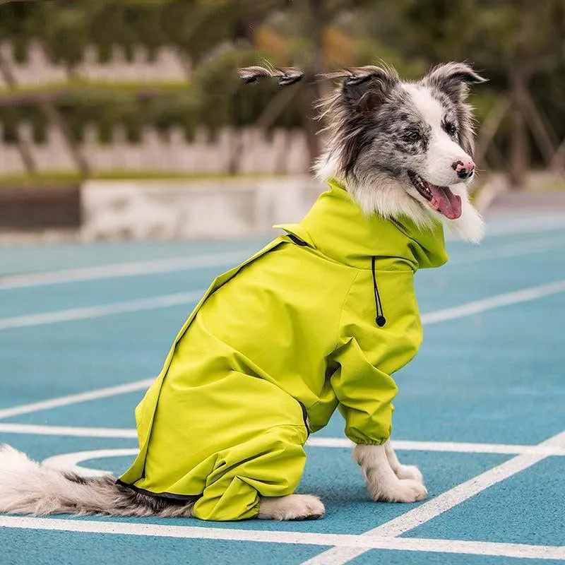SnuggleTails - Pet Raincoat – Waterproof Reflective High-Visibility Vest - Pet Rain Coats