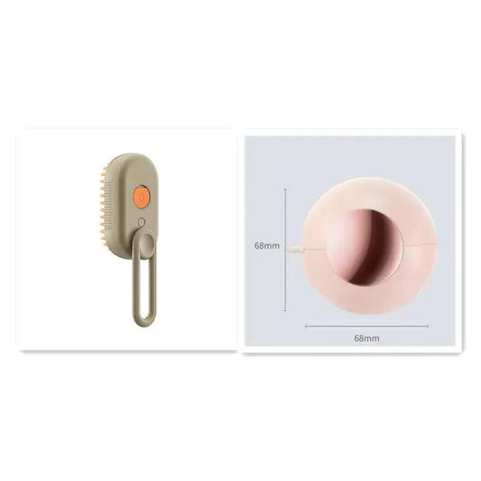 Steamy Pet Grooming Brush
