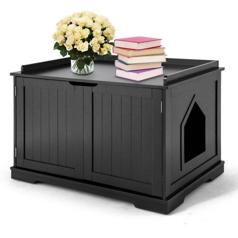Purrfect Pet Kingdom Stylish Cat Hideaway for Living Room 🚀 - Purrfect Pet Kingdom
