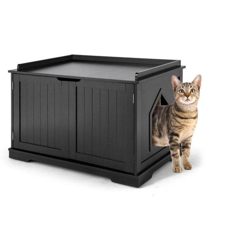 Purrfect Pet Kingdom Stylish Cat Hideaway for Living Room 🚀 - Purrfect Pet Kingdom