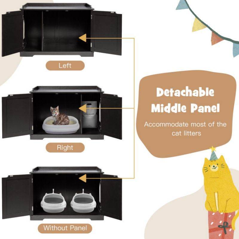 Purrfect Pet Kingdom Stylish Cat Hideaway for Living Room 🚀 - Purrfect Pet Kingdom