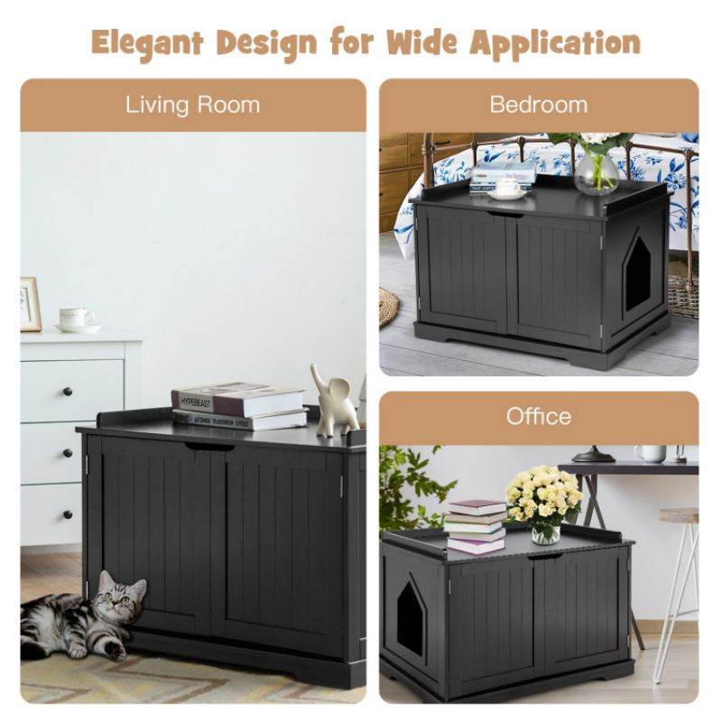Purrfect Pet Kingdom Stylish Cat Hideaway for Living Room 🚀 - Purrfect Pet Kingdom