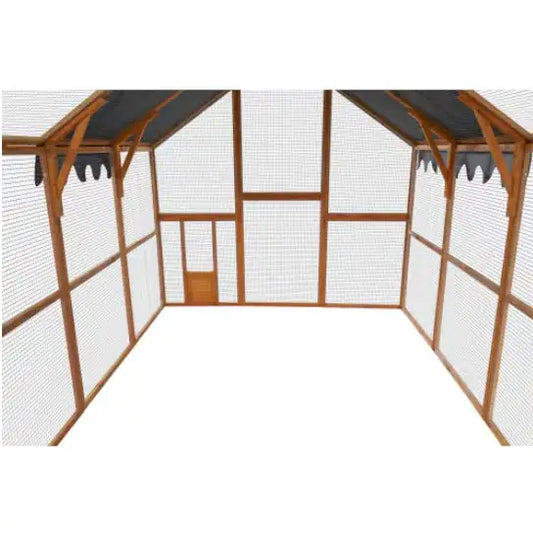 Deluxe Outdoor Pet Haven with Waterproof Guard - Ameraeon