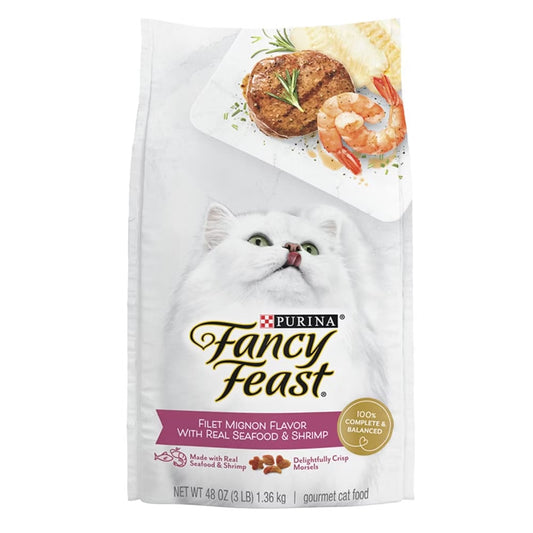 Fancy Feast Gourmet Filet Mignon Dry Cat Food (3lb) - Fancy Feast Dry Cat Food - The Family Pet