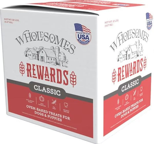 Wholesomes Rewards Classic Variety Biscuits Medium Variety 20lb - Wholesomes Dog Treats - The Family Pet