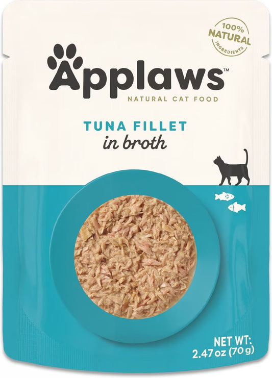 Applaws Cat Flaked Tuna Pouch (2.47oz) - Applaws Wet Cat Food Topper - The Family Pet