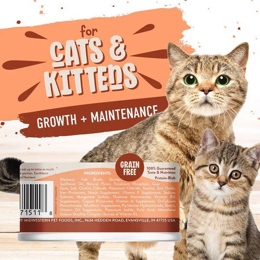 Earthborn Grain Free All Life Stages Catalina Catch Wet Cat Food