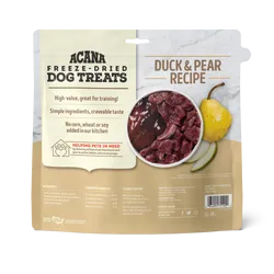 The Family Pet - Acana Freeze Dried Duck and Pear Dog Treats (3.25oz) - Dog Treats