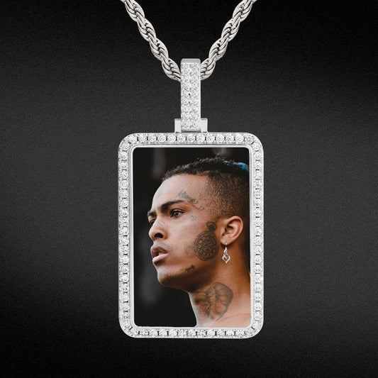 THE NOSTALGIA® - Custom Dog Tag Photo Pendant by Bling Proud | Urban Jewelry Online Store