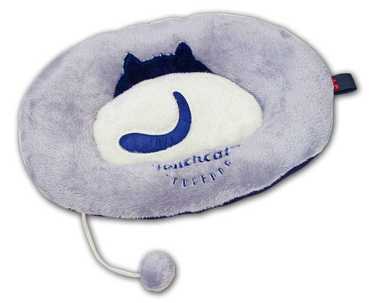 Purrfect Pet Kingdom premium cat bed with soft plush material and playful cat design