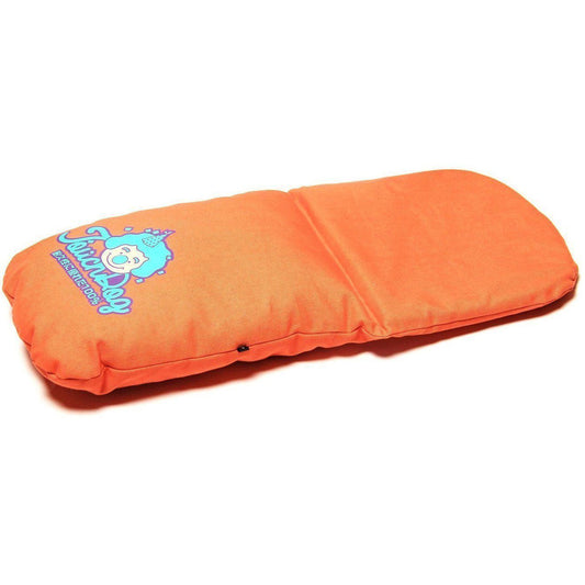 Touchdog ® 'Lazy-Bones' Rabbit-Spotted Panoramic Cat Bed with Teaser Toy