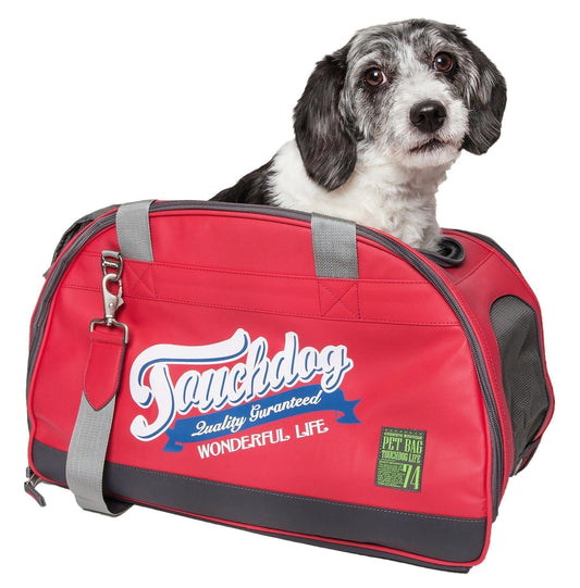 Touchdog ® Original Wick-Guard Water Resistant Airline Approved Travel Dog Carrier