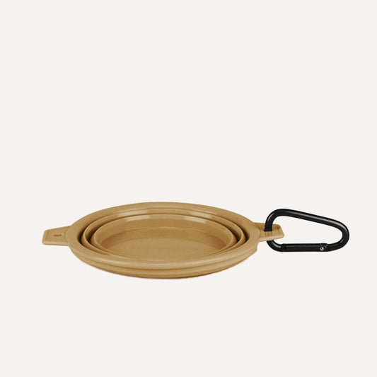 Collapsible Pet Bowl with Clip – Compact, Reusable and Easy to Clean - Purrfect Pet Kingdom